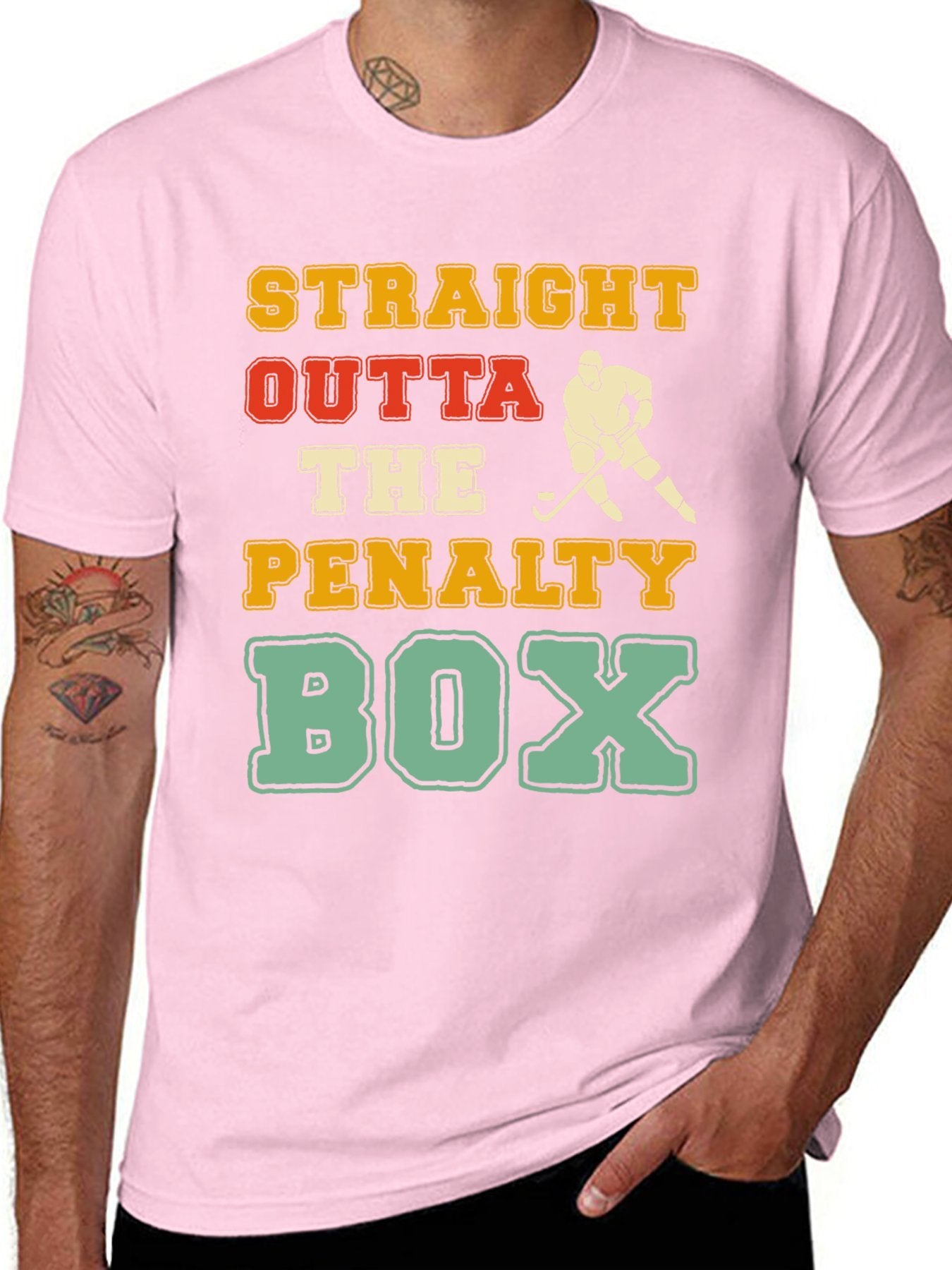 Unisex Cotton T-Shirt with Front Heat Transfer Printxb44hm6srhze