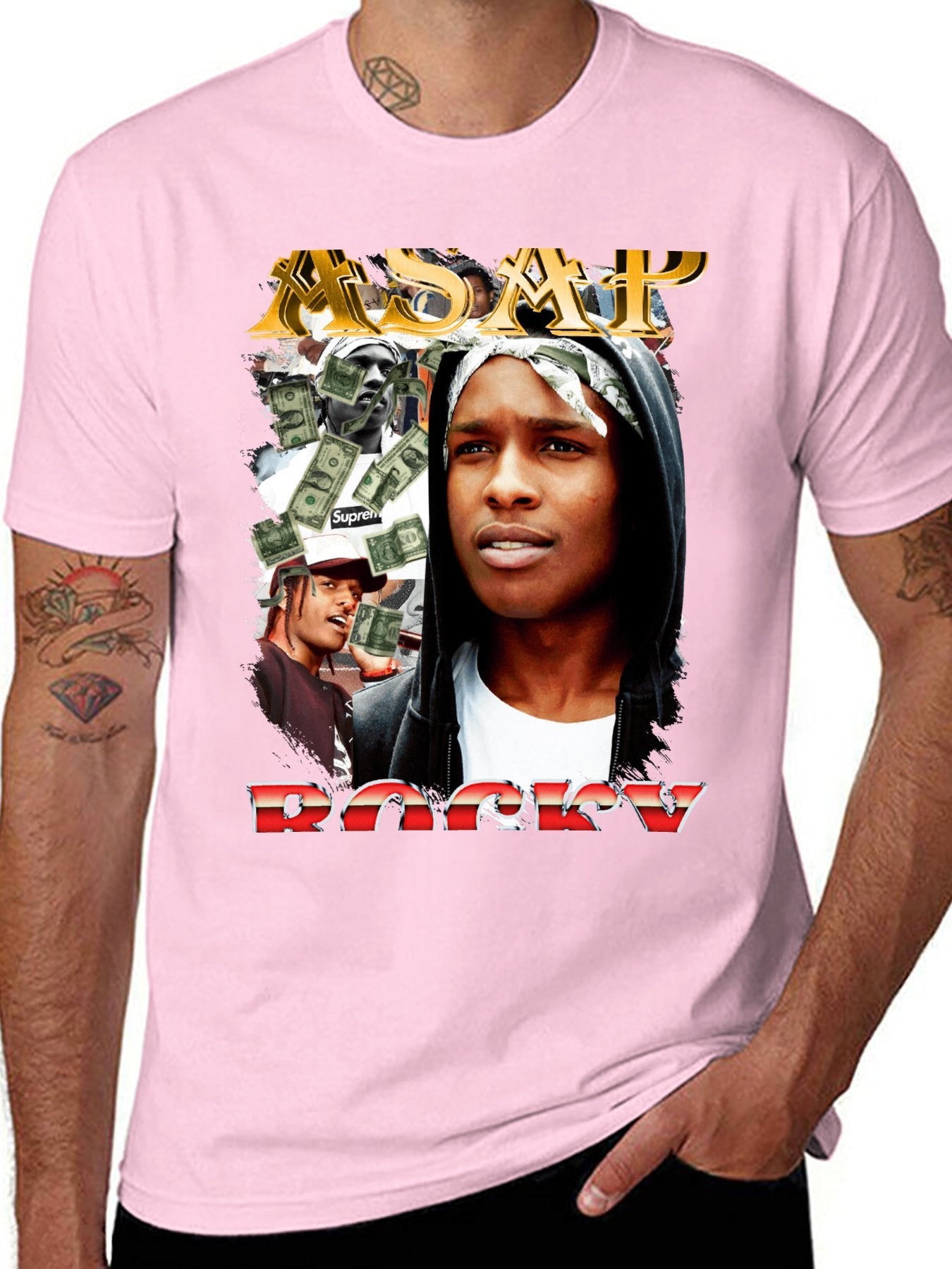 Music Unisex Cotton T-Shirt with Front Heat Transfer Print Xbb950yo42vp