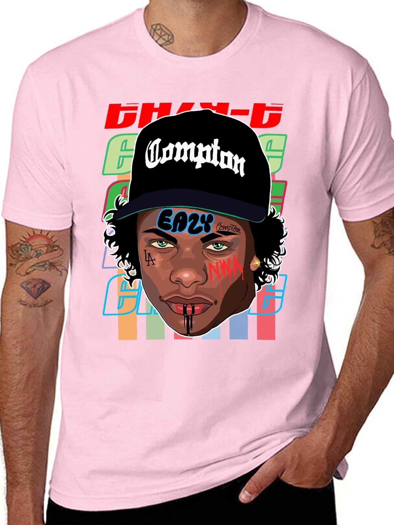 Music Unisex Cotton T-Shirt with Front Heat Transfer Print Xbbxy89f0w1x