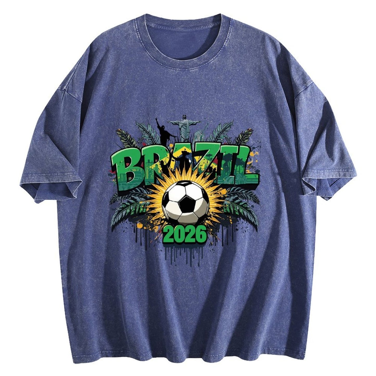 2026 World Cup Cotton T-Shirt Brazil