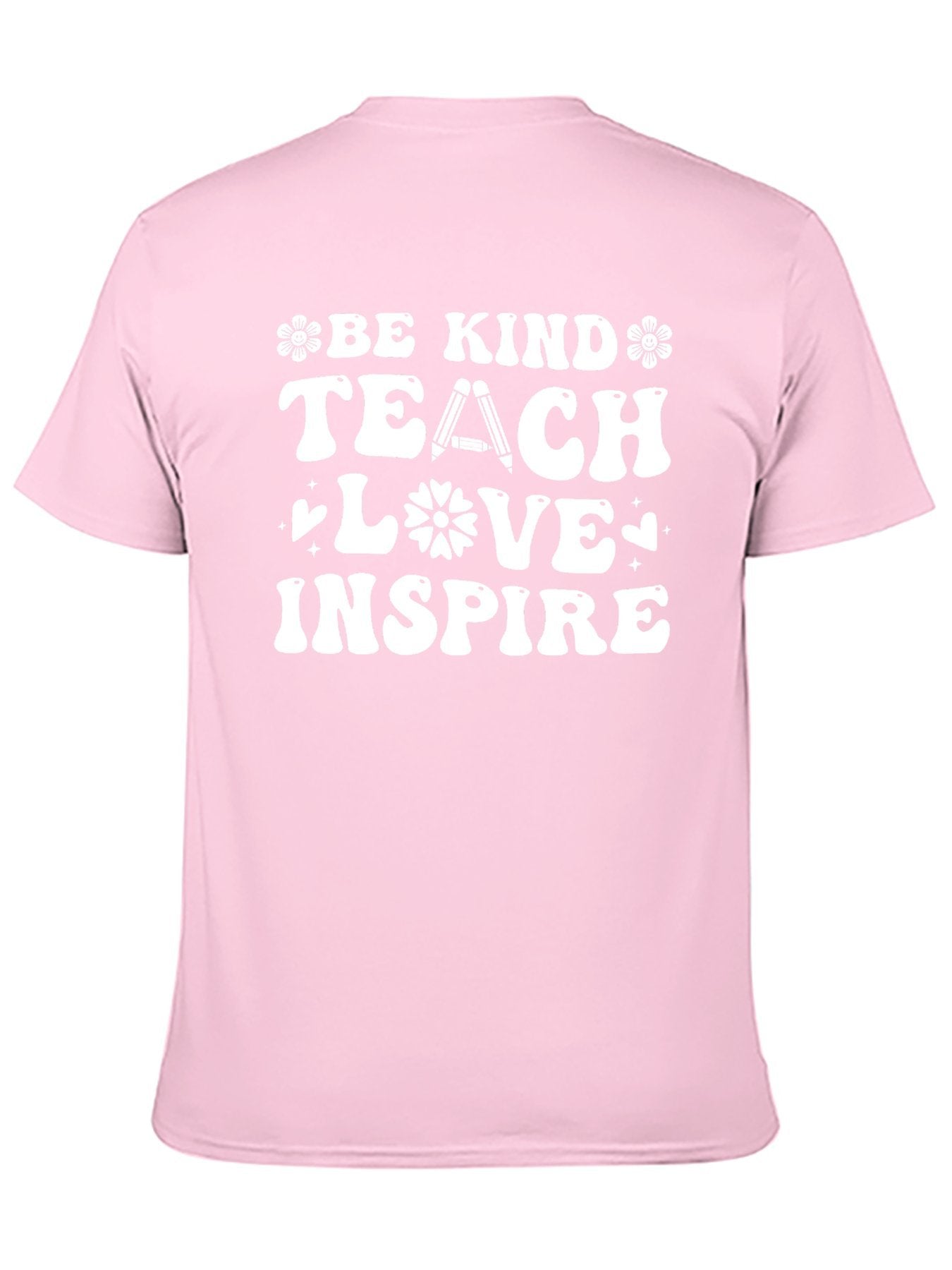 Unisex Cotton T-Shirt with Back Heat Transfer Printxb443z8lmcn6