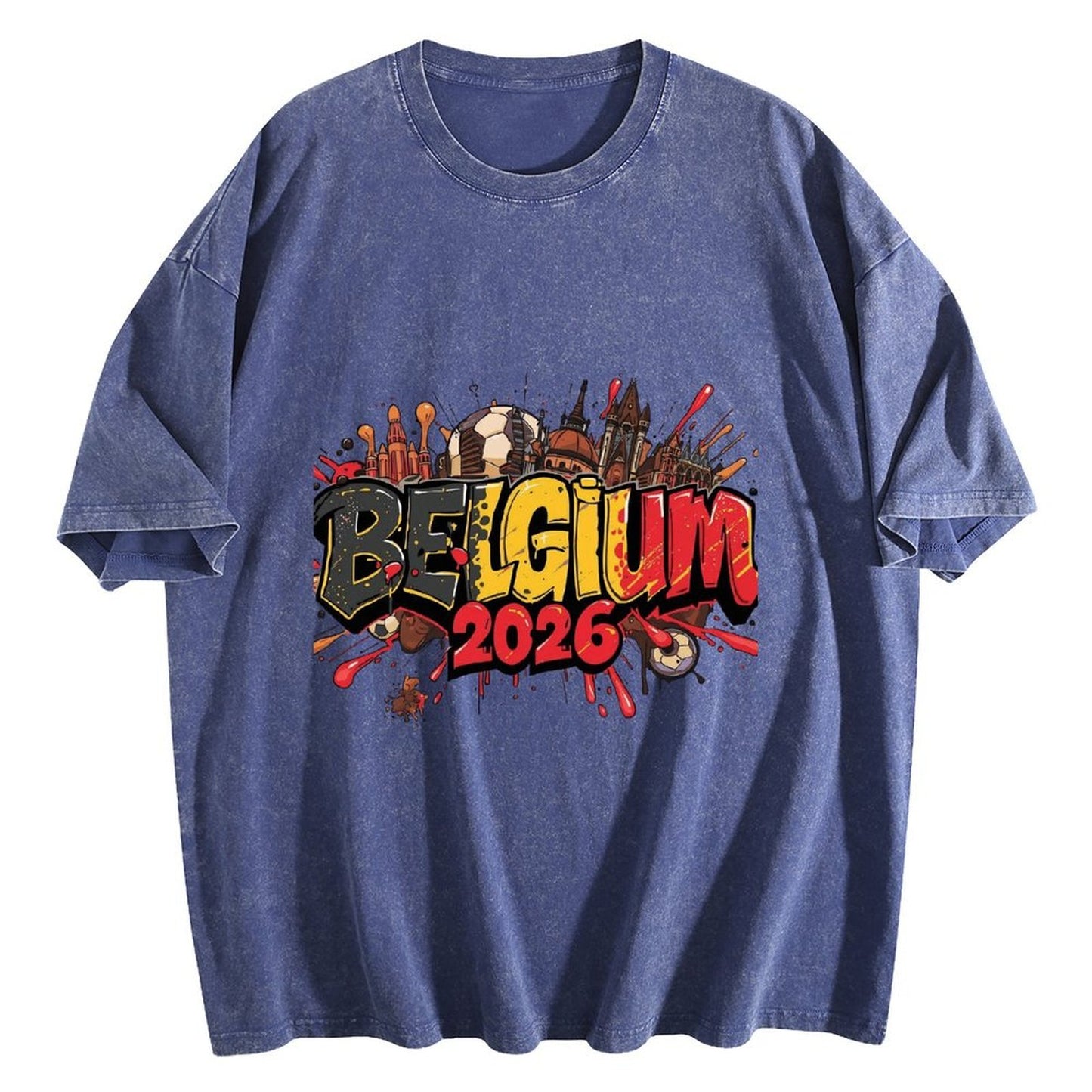 2026 World Cup Cotton T-Shirt Belgium