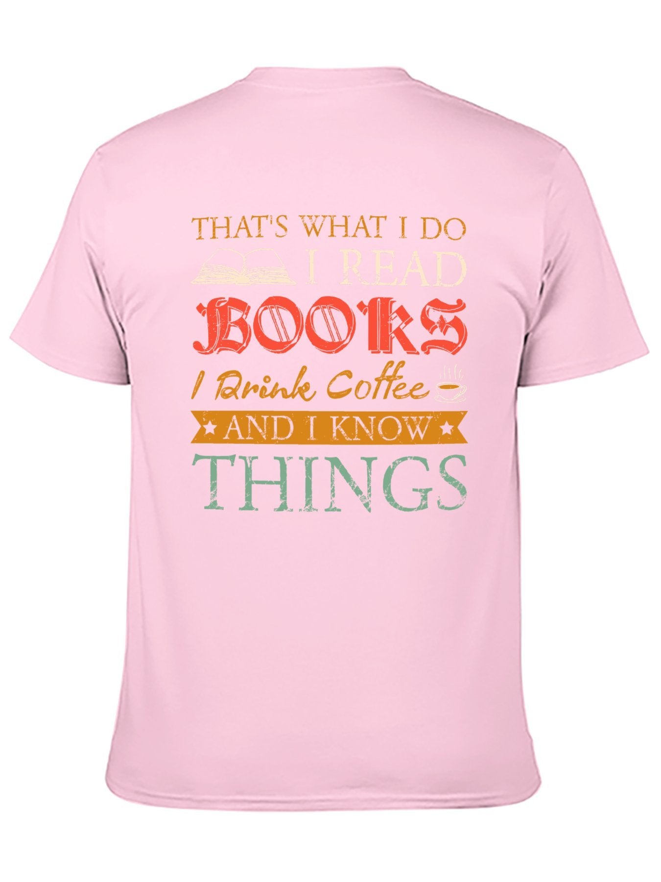 Unisex Cotton T-Shirt with Back Heat Transfer Printxb44320f4d1g