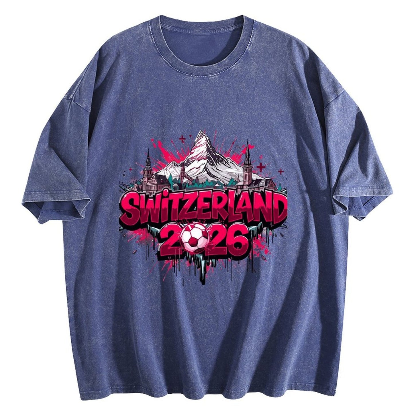 2026 World Cup Cotton T-Shirt Swizzerland