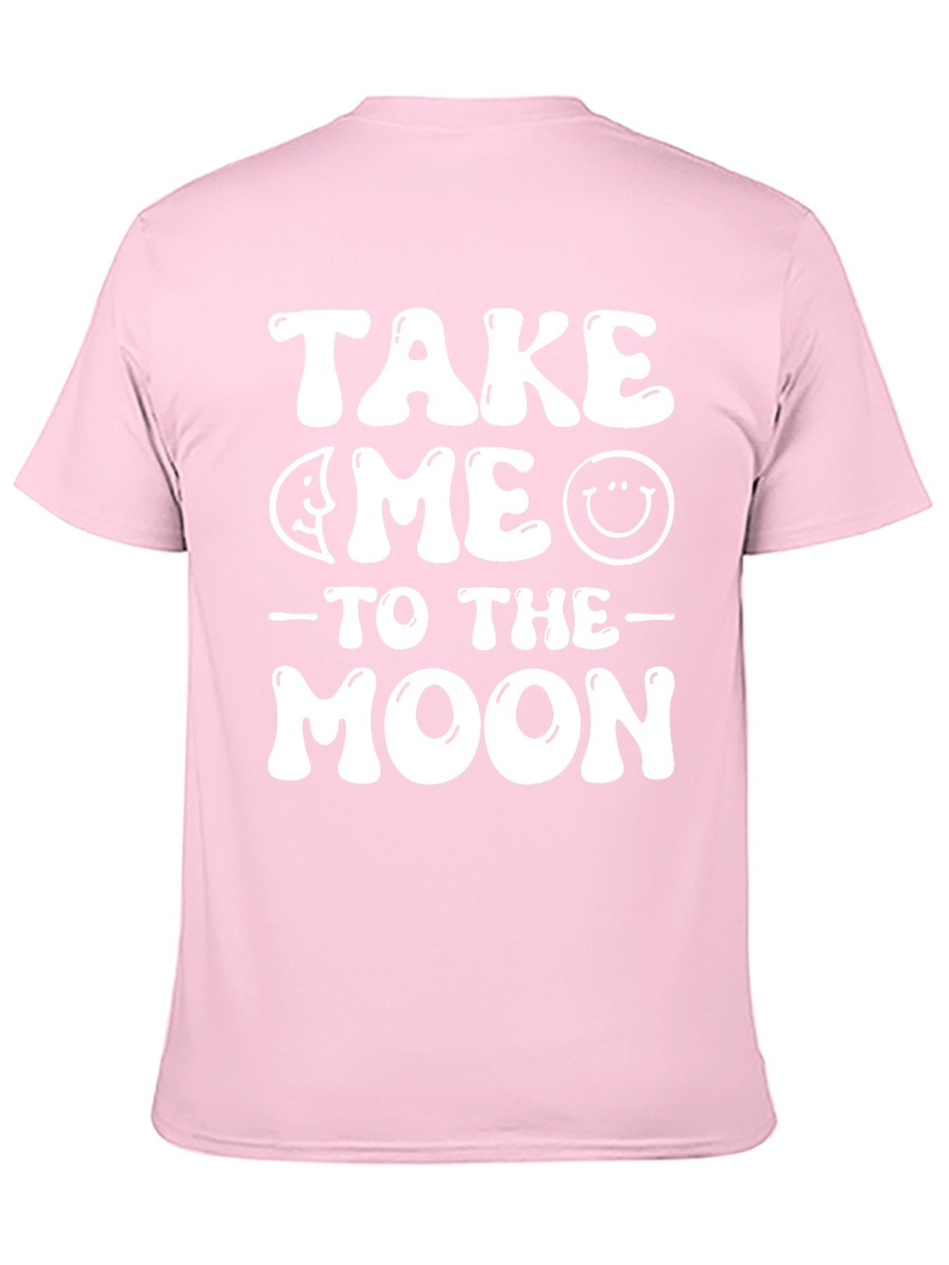 Unisex Cotton T-Shirt with Back Heat Transfer Printxb443229b776