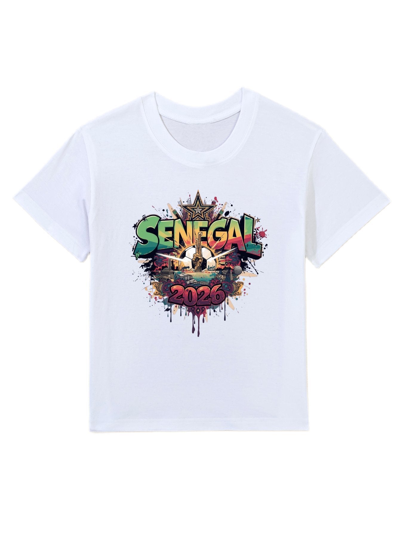 Wolrd Cup 2026 Children's T-shirt Senegal
