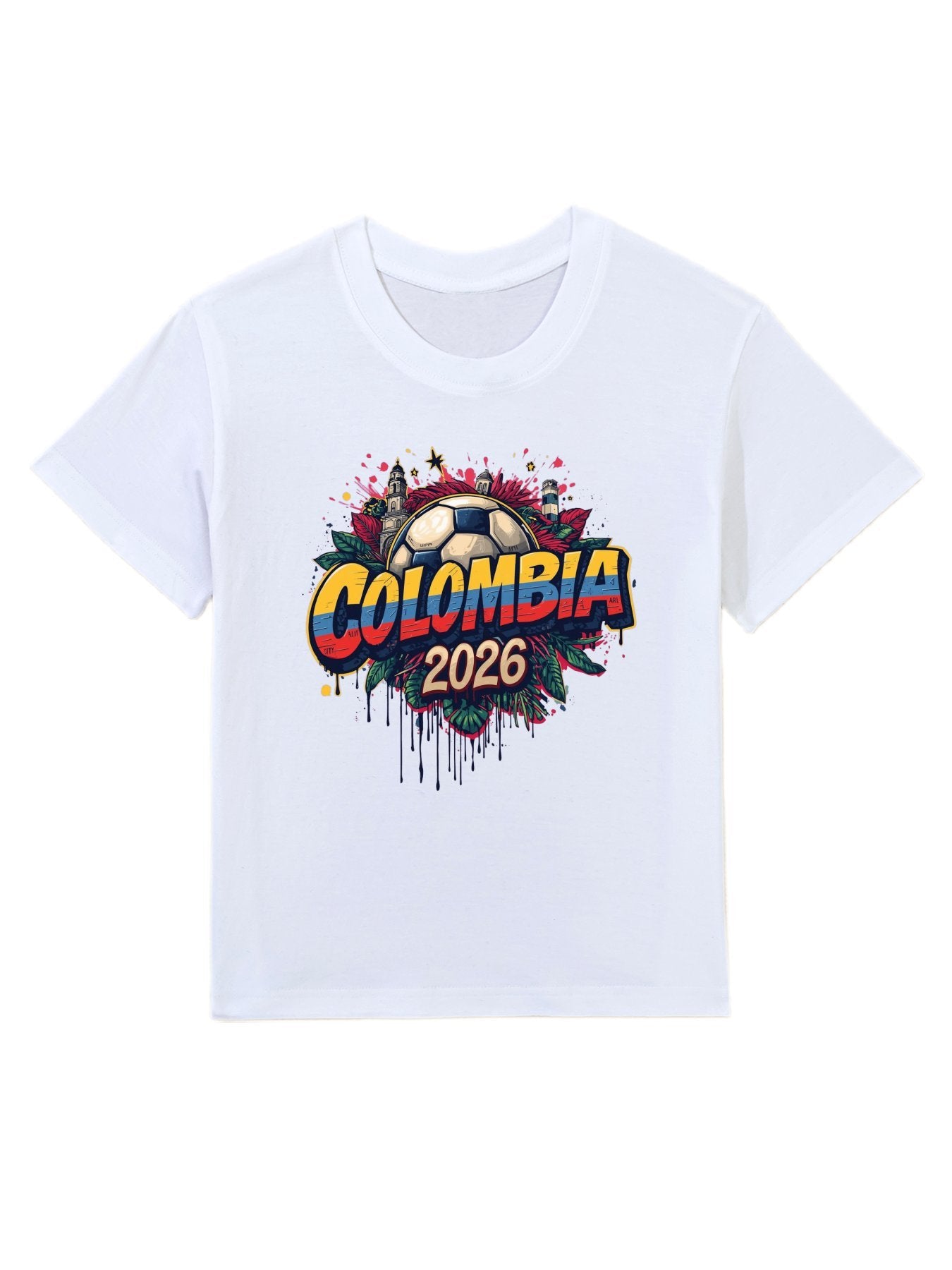 Wolrd Cup 2026 Children's T-shirt Colombia