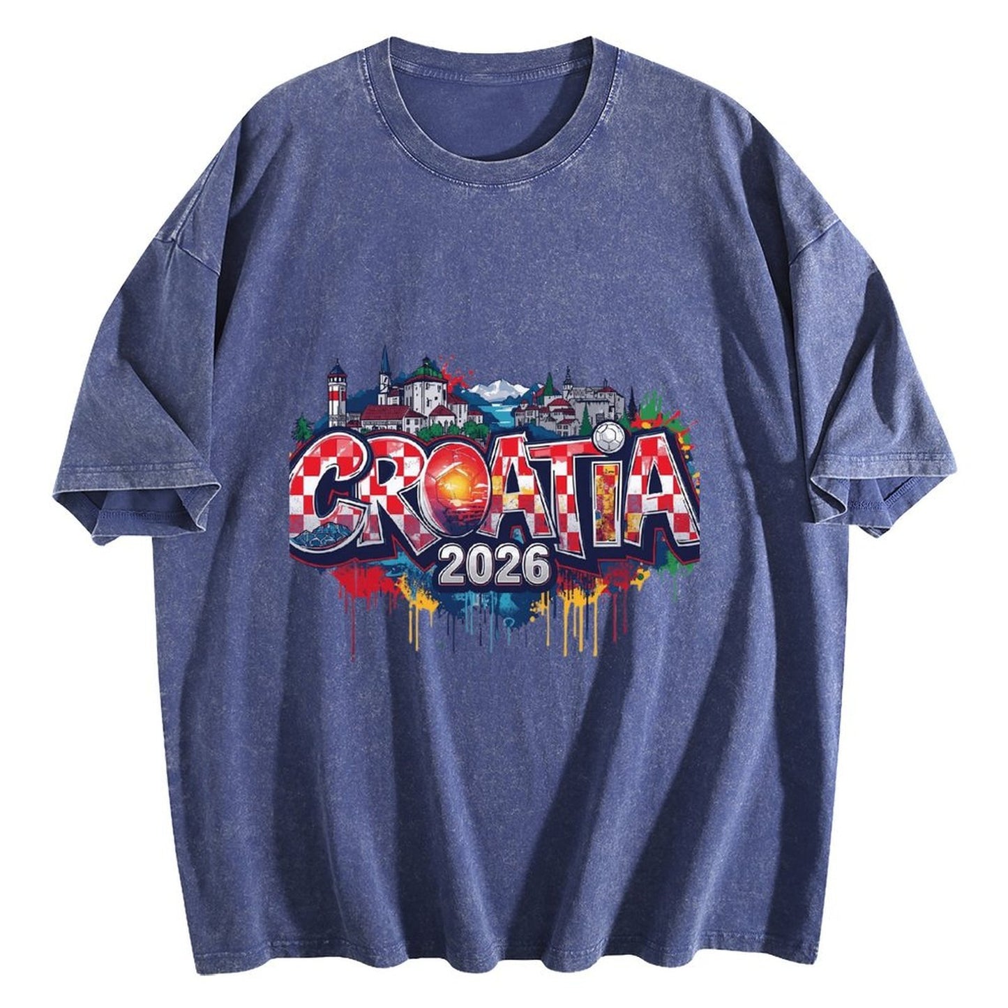 2026 World Cup Cotton T-Shirt Croatia