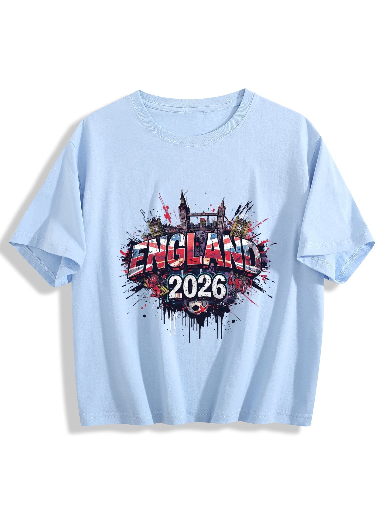 World Cup 2026 Women's Crop Top T-Shirt England