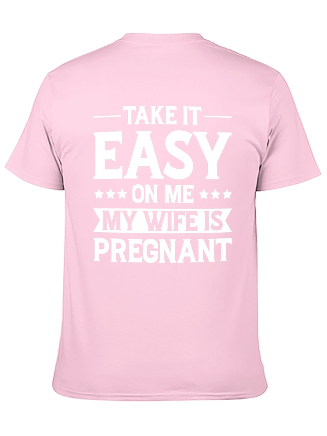 Unisex Cotton T-Shirt with Back Heat Transfer Printxb443xxznvh6