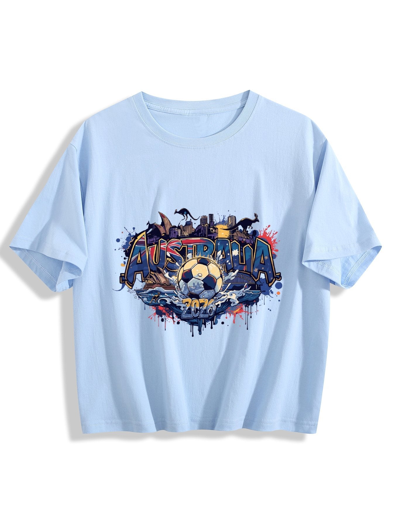 World Cup 2026 Women's Crop Top T-Shirt Australia