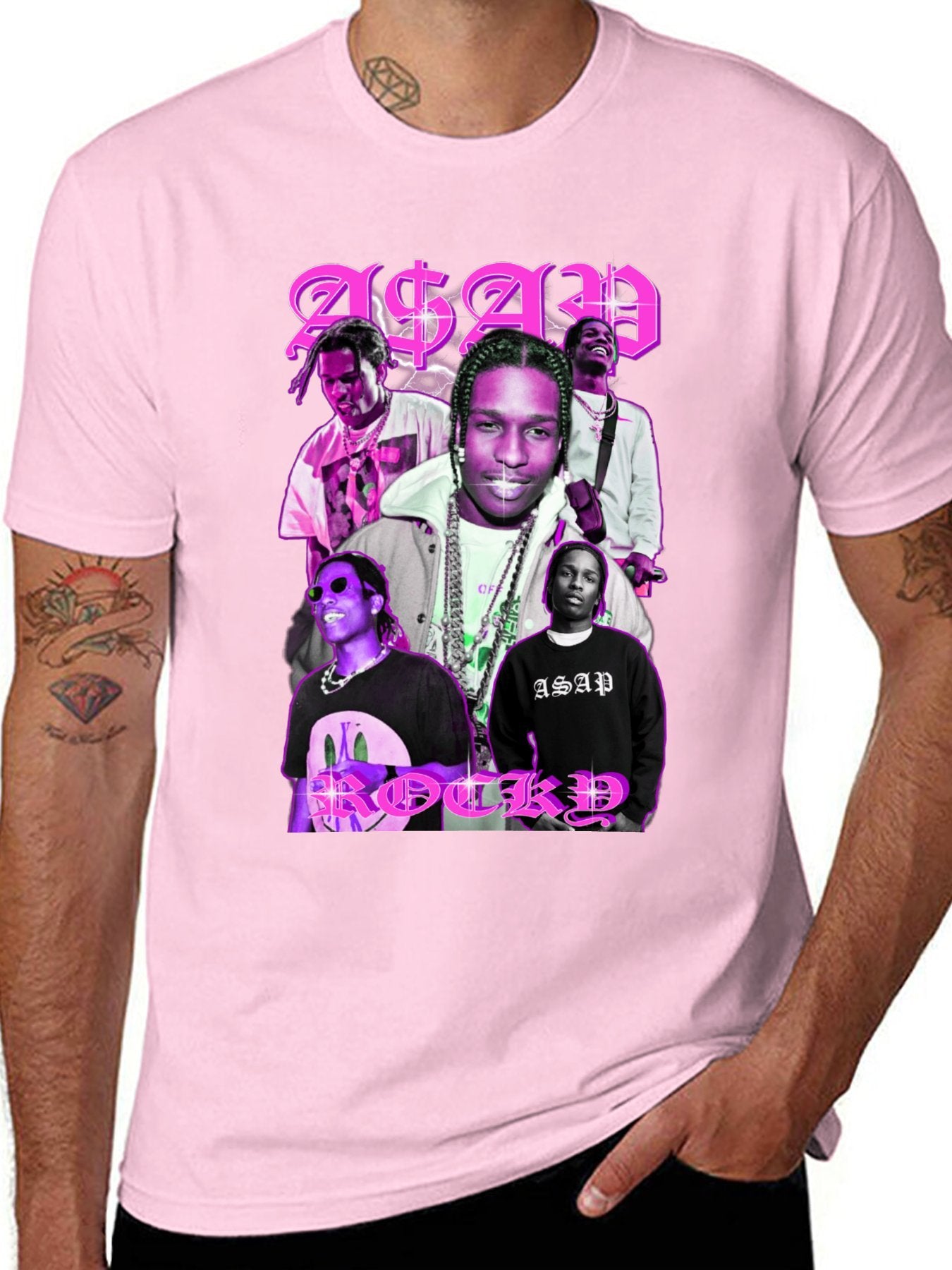 Music Unisex Cotton T-Shirt with Front Heat Transfer Print Xbb950ydo4o6