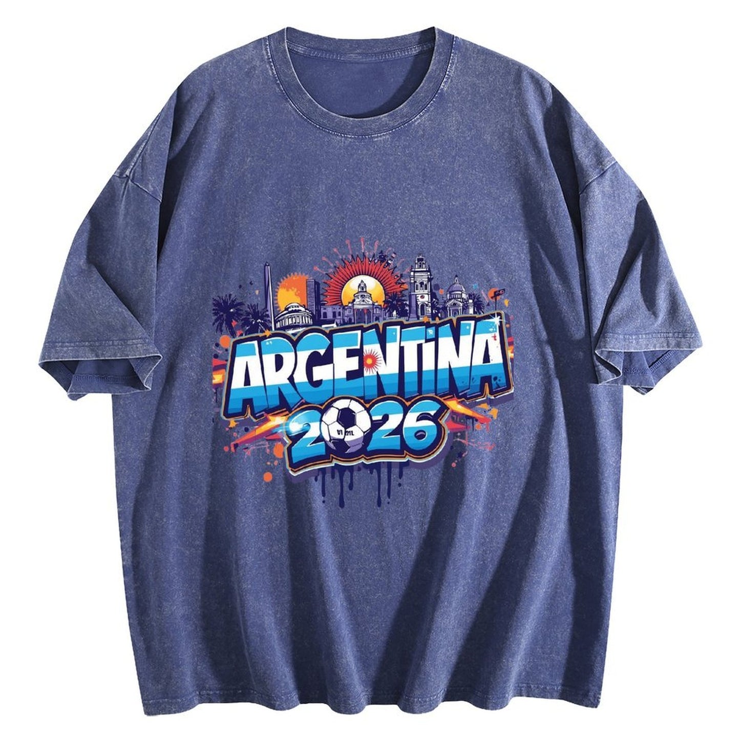 2026 World Cup Cotton T-Shirt Argentina