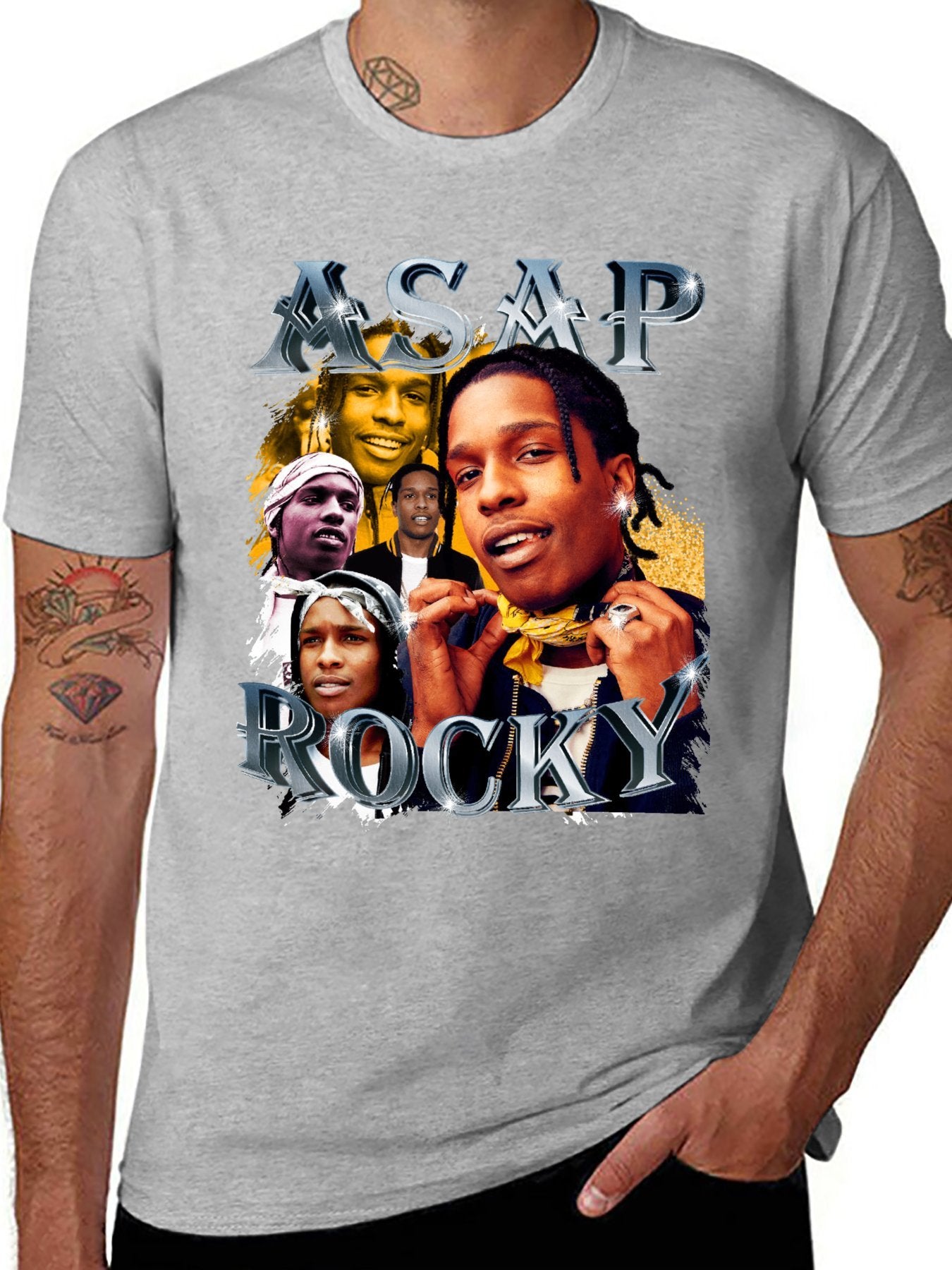 Music Unisex Cotton T-Shirt with Front Heat Transfer Print Xbbxosyebb2v