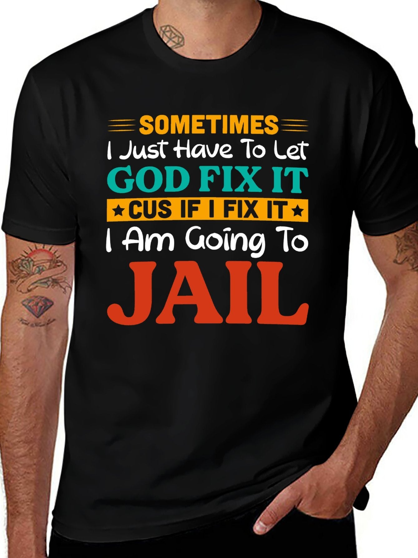 Unisex Cotton T-Shirt with Front Heat Transfer Printxb4v2ec5jdcq