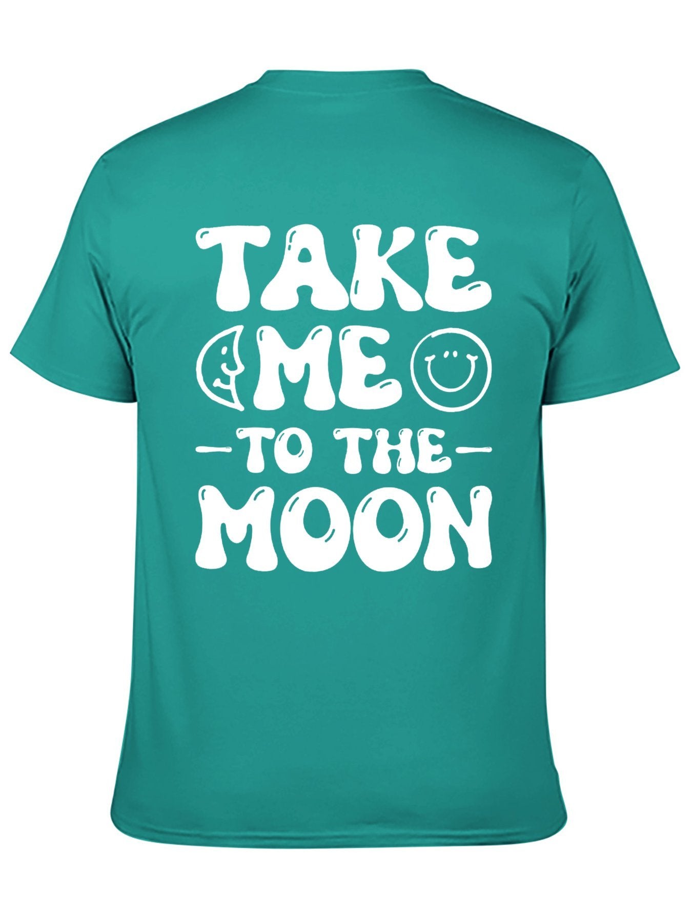 Unisex Cotton T-Shirt with Back Heat Transfer Printxb443229b776