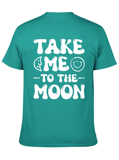 Unisex Cotton T-Shirt with Back Heat Transfer Printxb443229b776