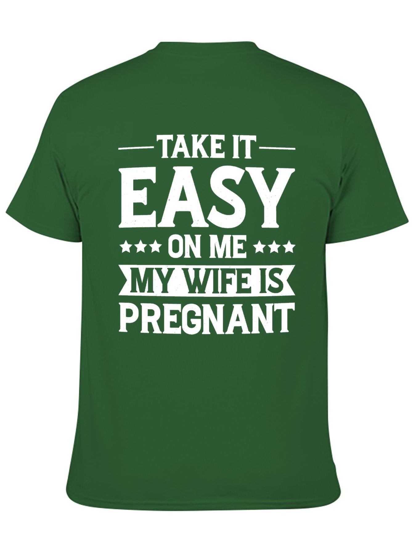 Unisex Cotton T-Shirt with Back Heat Transfer Printxb443xxznvh6
