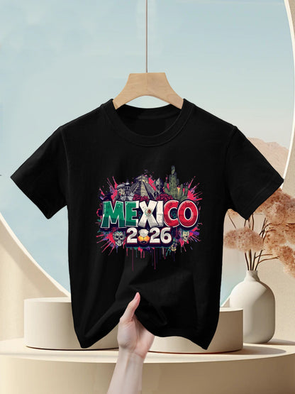 Wolrd Cup 2026 Children's T-shirt Mexico