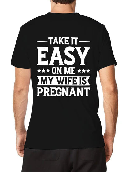 Unisex Cotton T-Shirt with Back Heat Transfer Printxb443xxznvh6