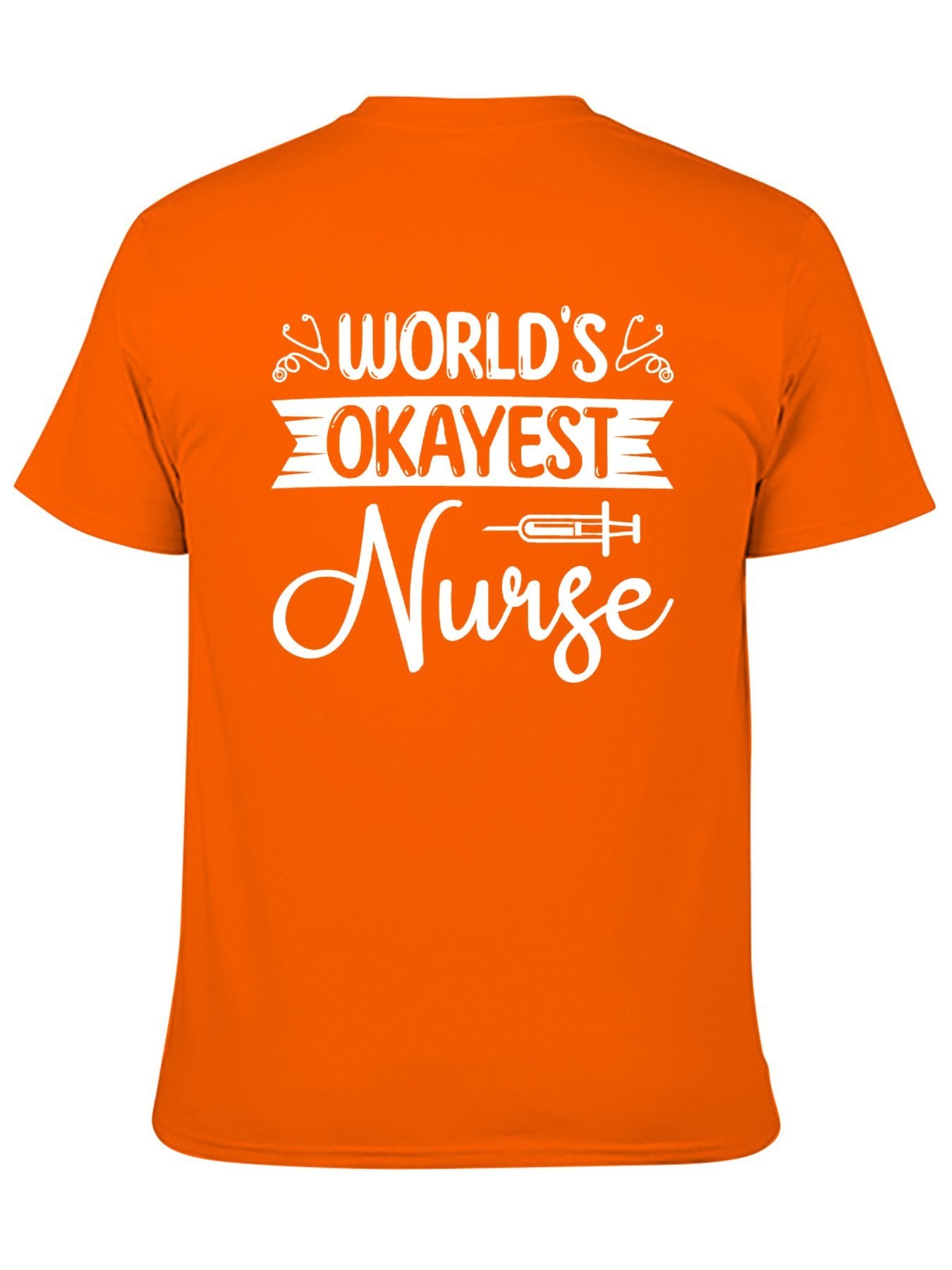 Unisex Cotton T-Shirt with Back Heat Transfer Printxb9hzy393gct