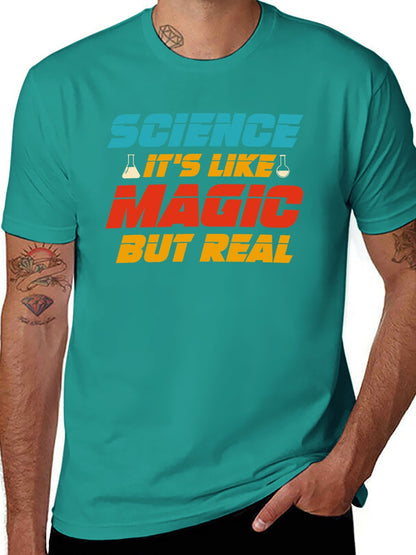 Unisex Cotton T-Shirt with Front Heat Transfer Printxb44hjjr86uq