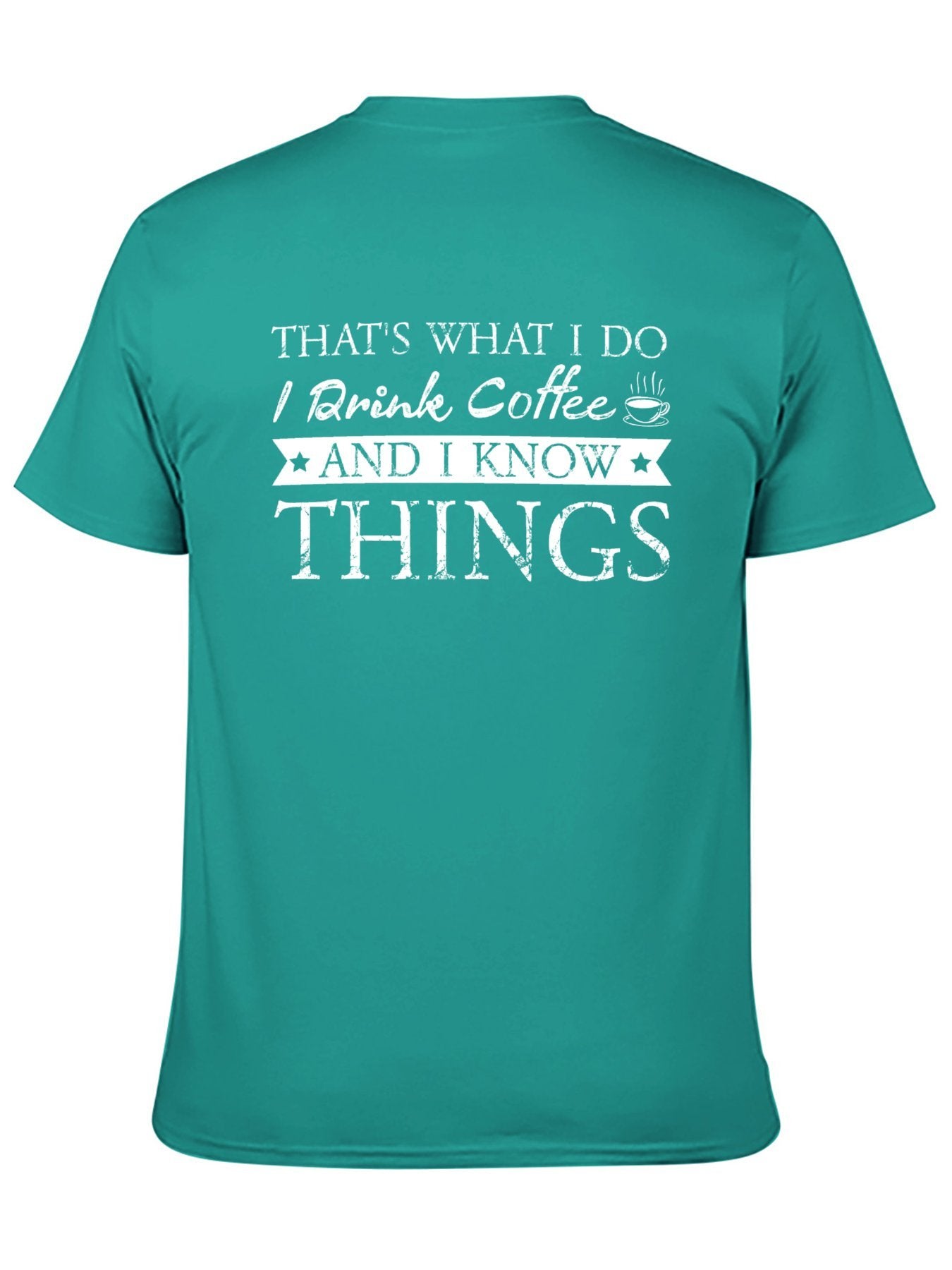 Unisex Cotton T-Shirt with Back Heat Transfer Printxb4432w2jdwu