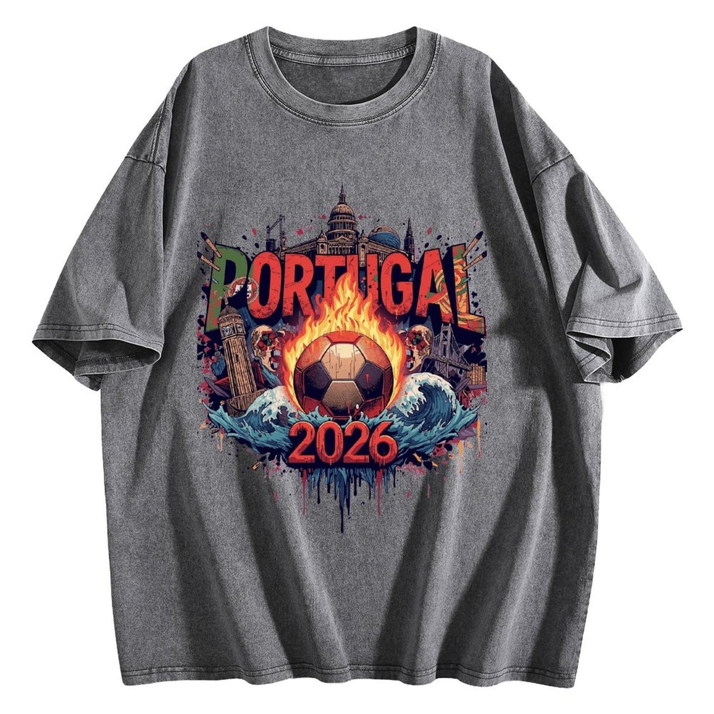 2026 World Cup Cotton T-Shirt Portugal