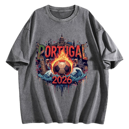 2026 World Cup Cotton T-Shirt Portugal