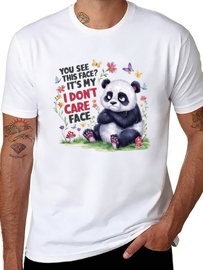 Funny Animals Unisex Cotton T-Shirt with Front Heat Transfer Print Xg2wdsr7c0y0