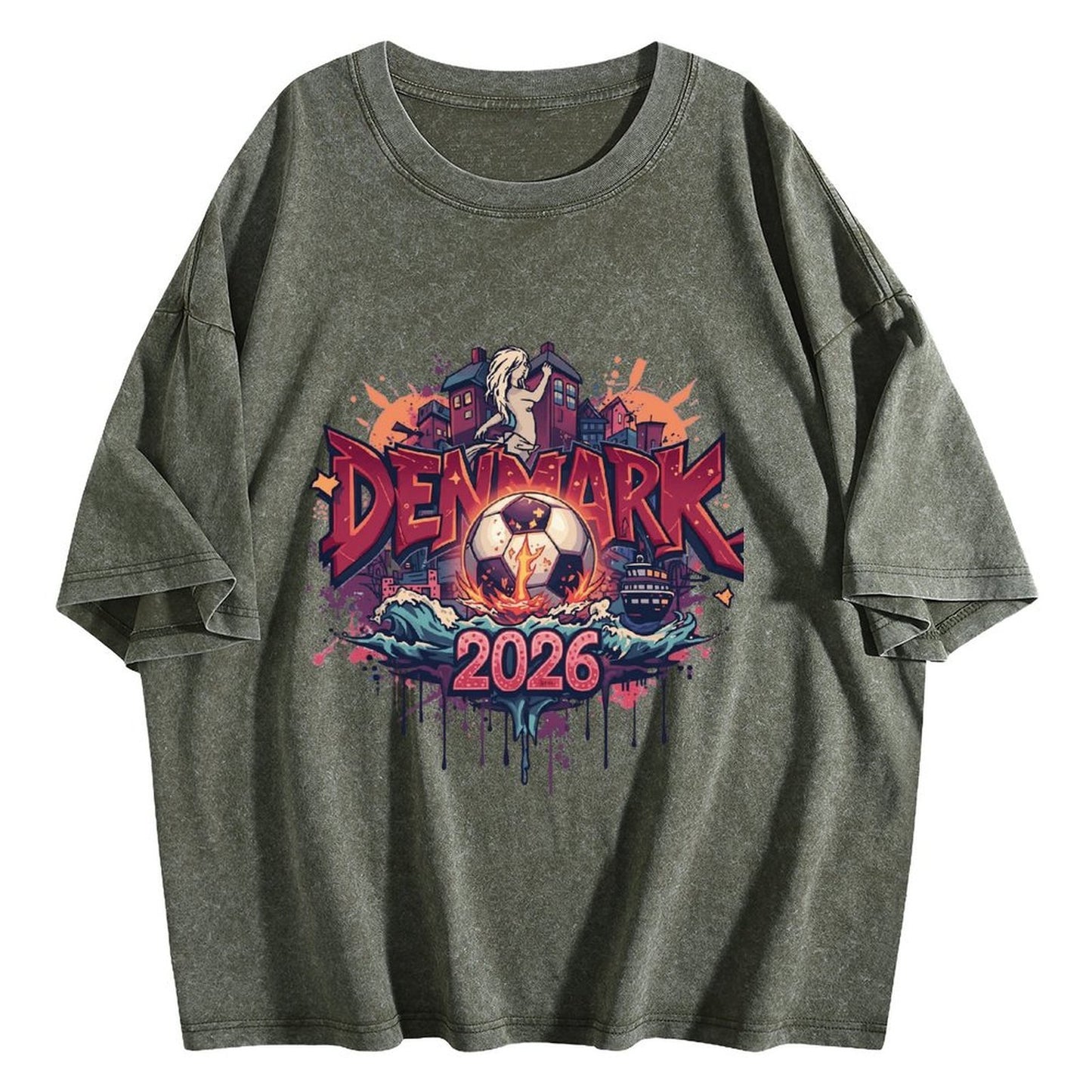 2026 World Cup Cotton T-Shirt Denmark
