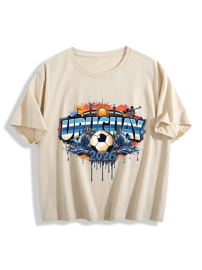 World Cup 2026 Women's Crop Top T-Shirt Uruguay