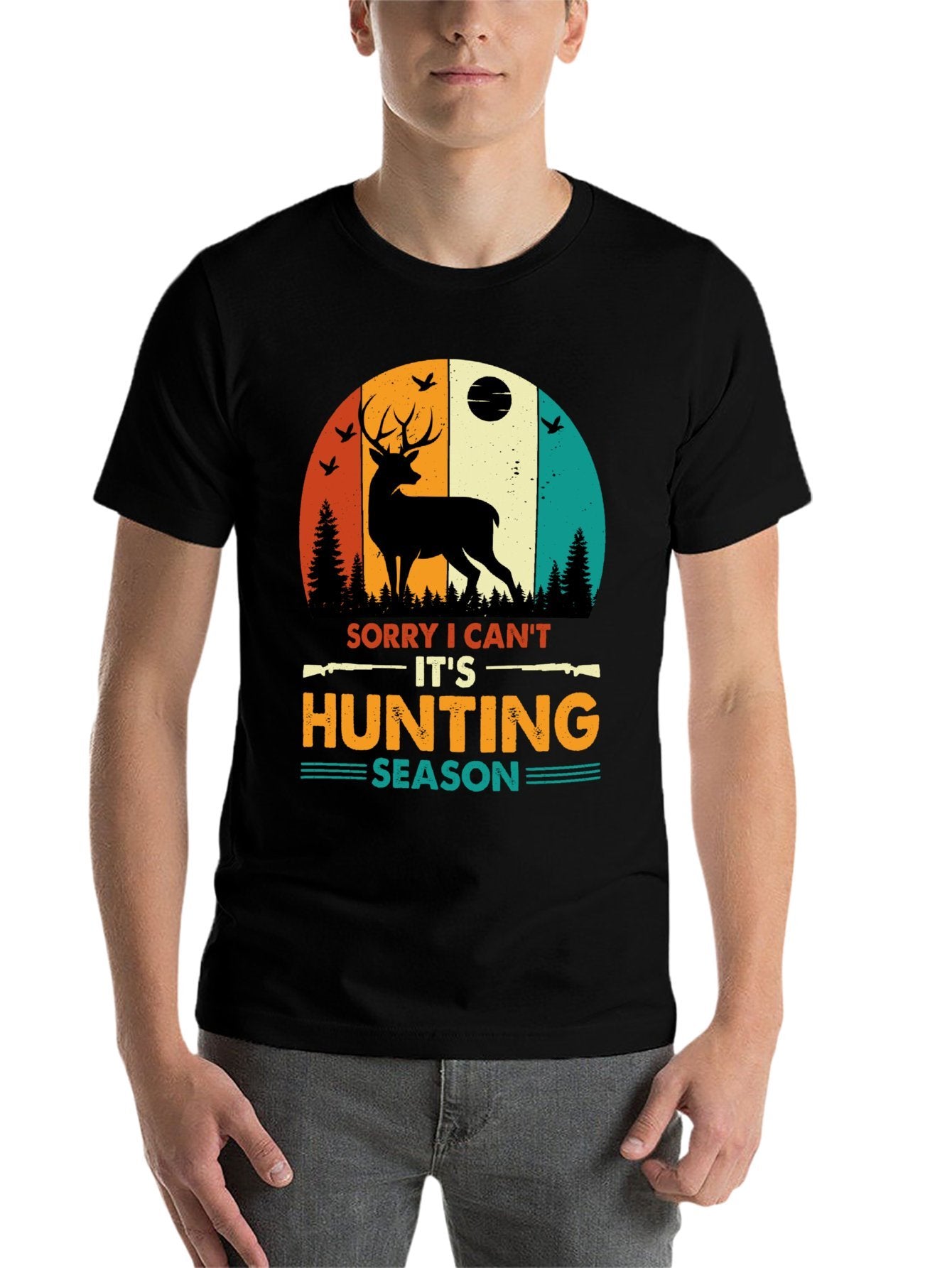 Unisex Cotton T-Shirt with Front Heat Transfer Printxb44hj1bkwf6