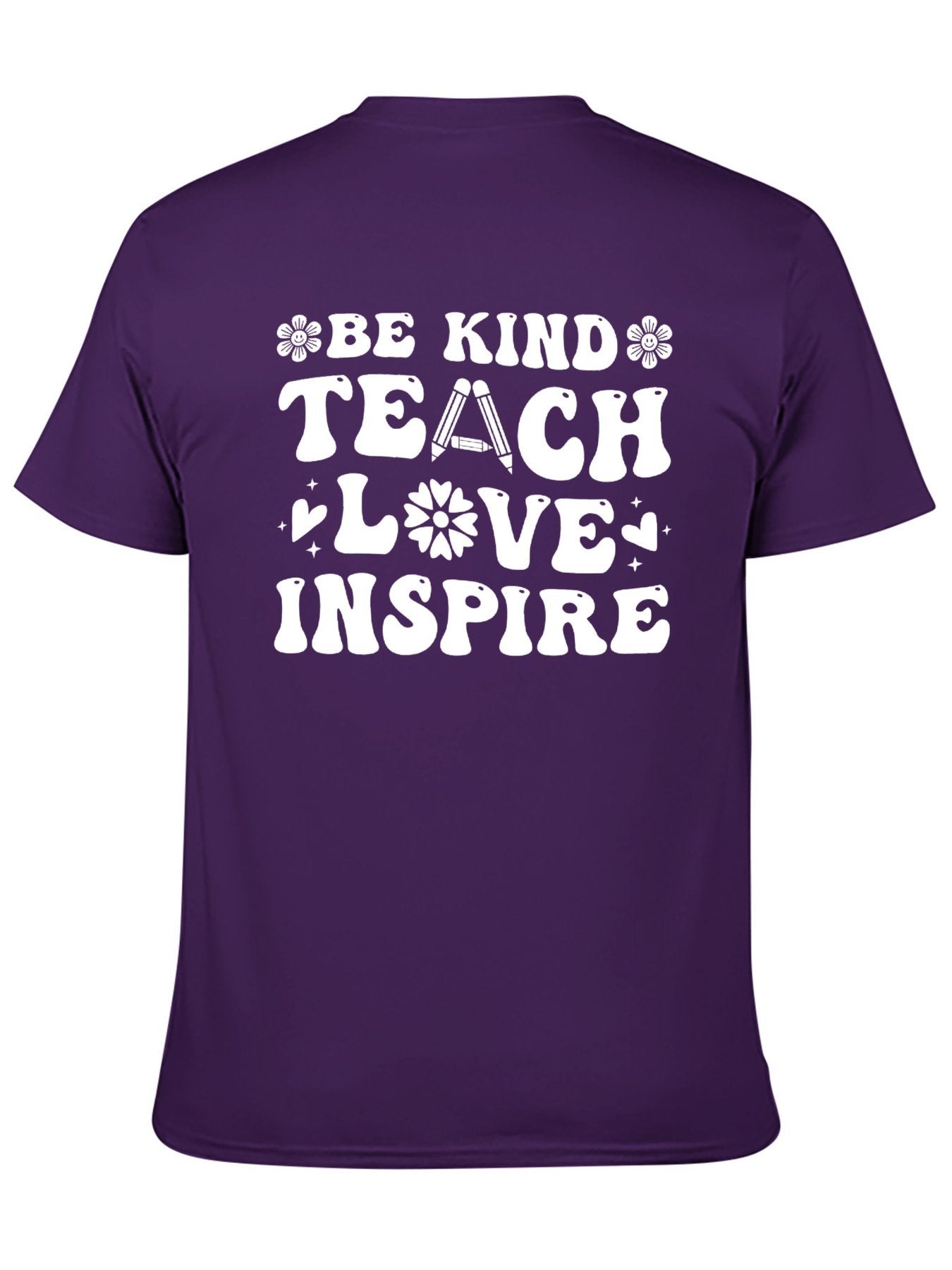 Unisex Cotton T-Shirt with Back Heat Transfer Printxb443z8lmcn6