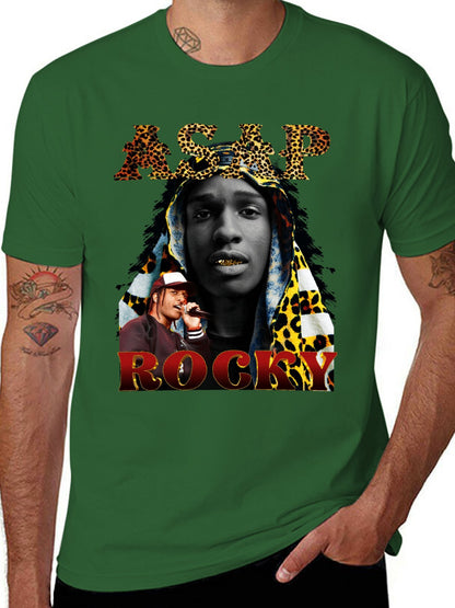 Music Unisex Cotton T-Shirt with Front Heat Transfer Print Xbb950rhknoe