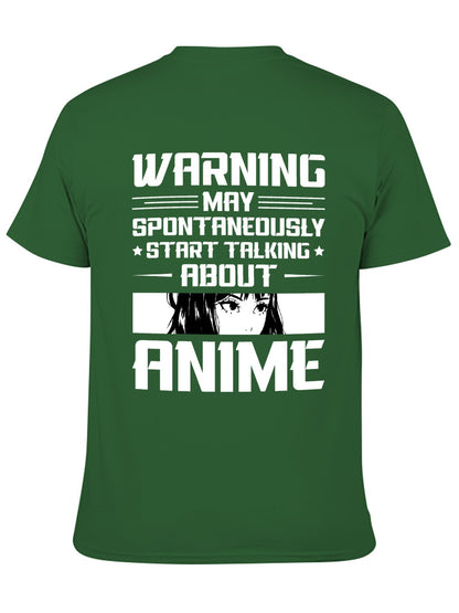 Unisex Cotton T-Shirt with Back Heat Transfer Printxb9hz610bgnc