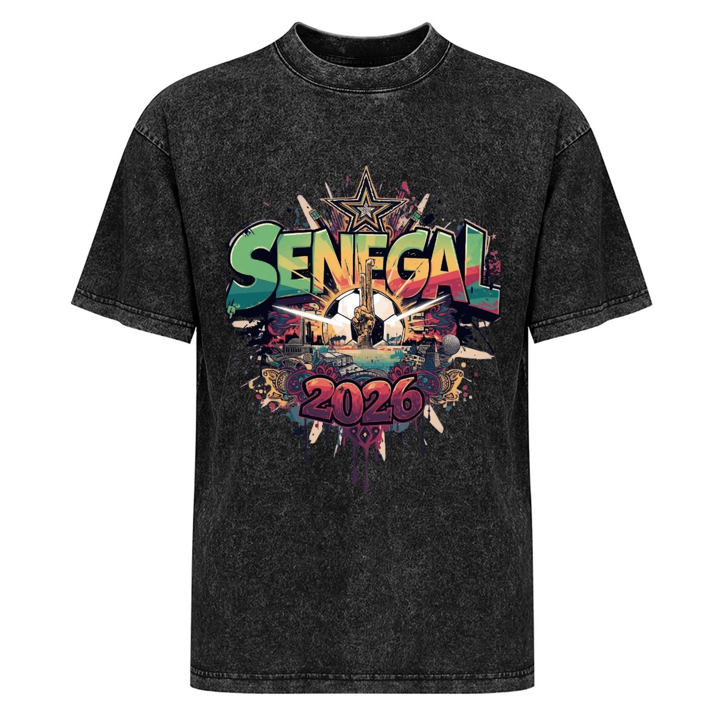 2026 World Cup Cotton T-Shirt Senegal