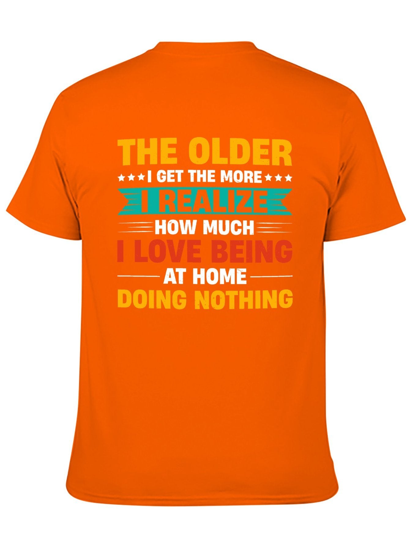 Unisex Cotton T-Shirt with Back Heat Transfer Printxb443sfeu13d