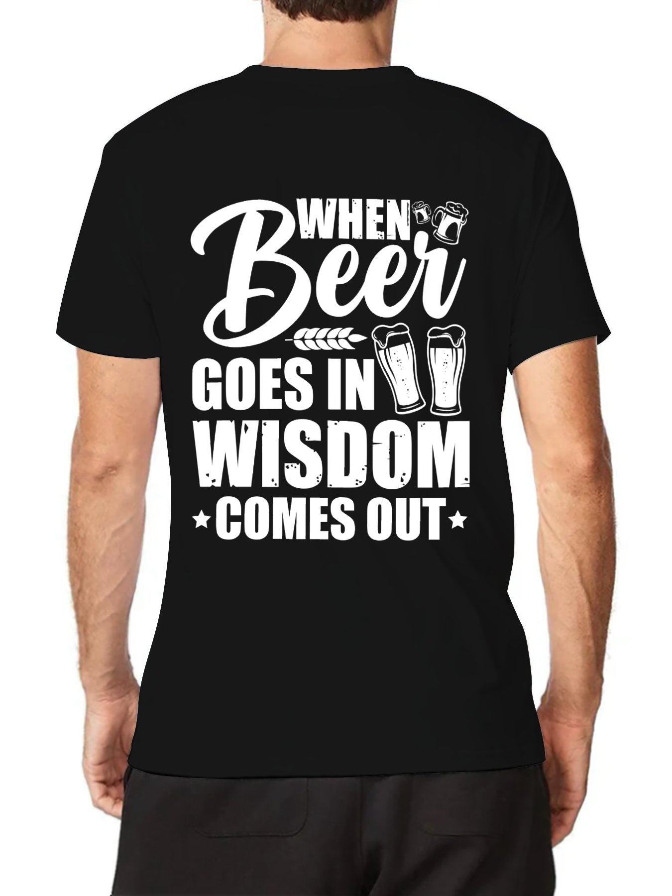 Unisex Cotton T-Shirt with Back Heat Transfer Printxb9hzyt1g1l6