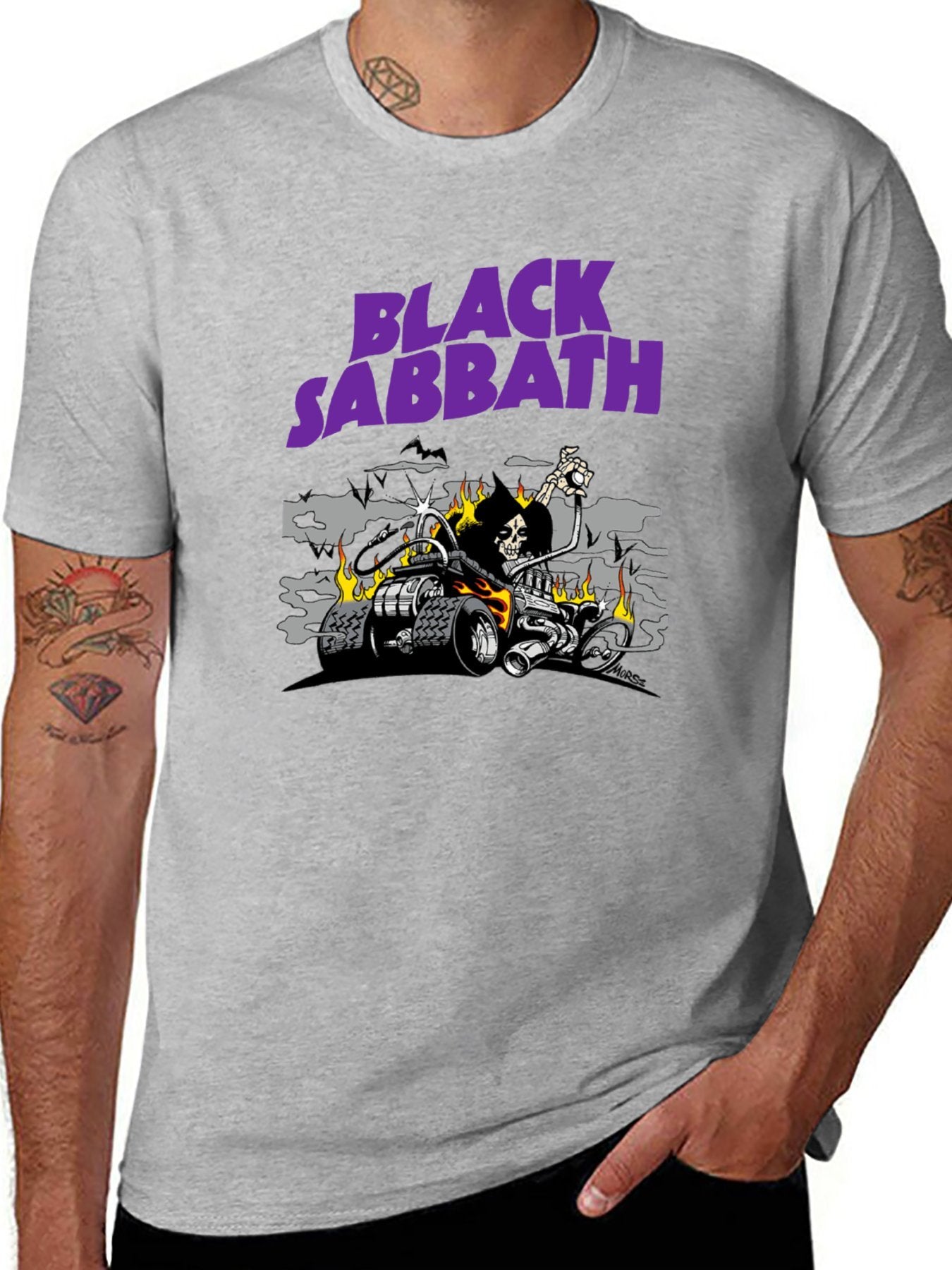 Music Unisex Cotton T-Shirt with Front Heat Transfer Print Xbbxos45uywd