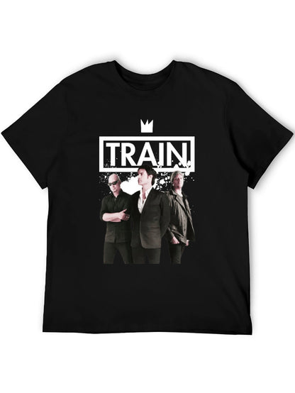 Music Unisex Cotton T-Shirt with Front Heat Transfer Print Xbbxosb7t0tp