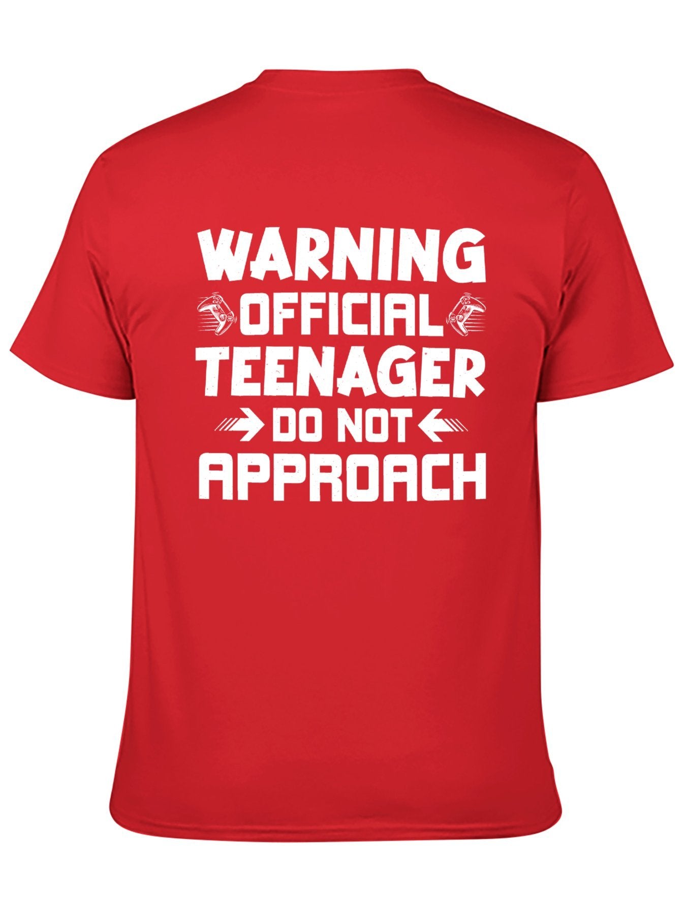 Unisex Cotton T-Shirt with Back Heat Transfer Printxb9hztwebohv