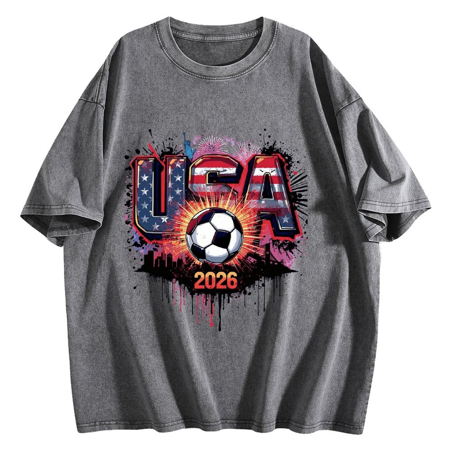 2026 World Cup Cotton T-Shirt USA