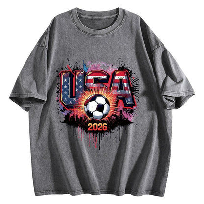2026 World Cup Cotton T-Shirt USA