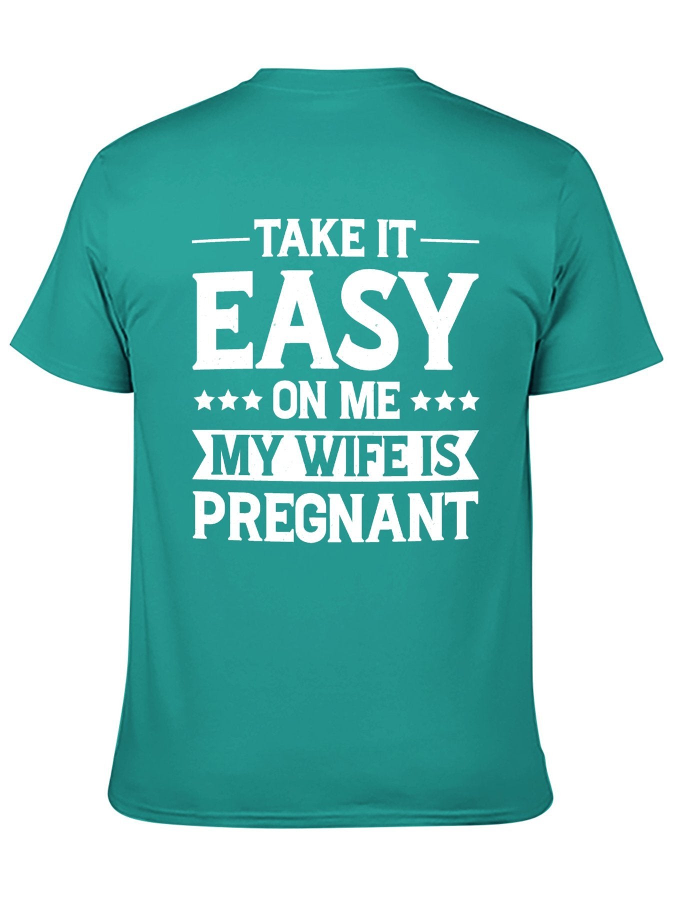 Unisex Cotton T-Shirt with Back Heat Transfer Printxb443xxznvh6