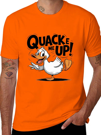 Funny Animals Unisex Cotton T-Shirt with Front Heat Transfer Print Xg2wdskdmg6q