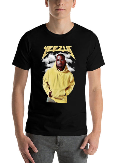 Music Unisex Cotton T-Shirt with Front Heat Transfer Print Xbbxo2ofpoh0