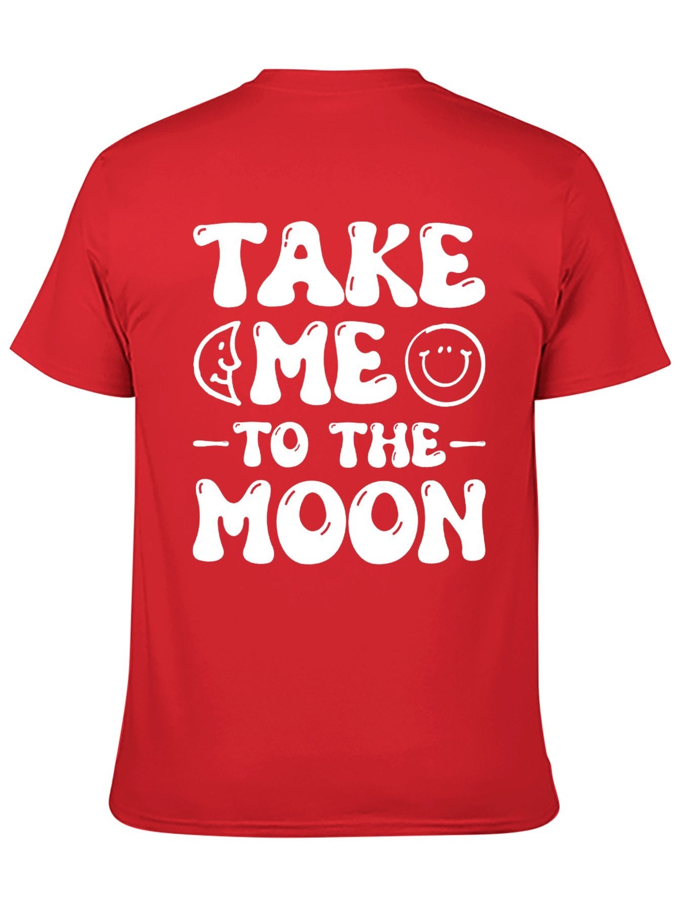 Unisex Cotton T-Shirt with Back Heat Transfer Printxb443229b776
