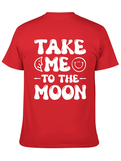 Unisex Cotton T-Shirt with Back Heat Transfer Printxb443229b776