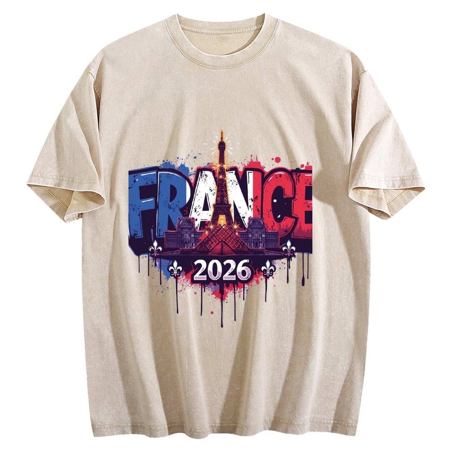 2026 World Cup Cotton T-Shirt France